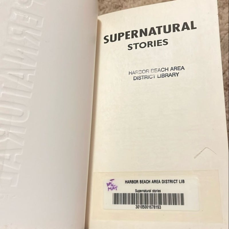 Supernatural Stories