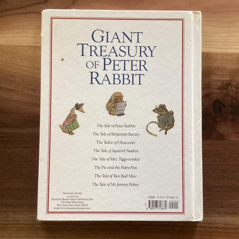 Giant Treasury of Peter Rabbit by Beatrix Potter, Hardcover | Pangobooks