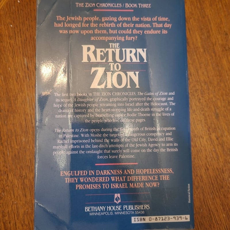 The Return to Zion