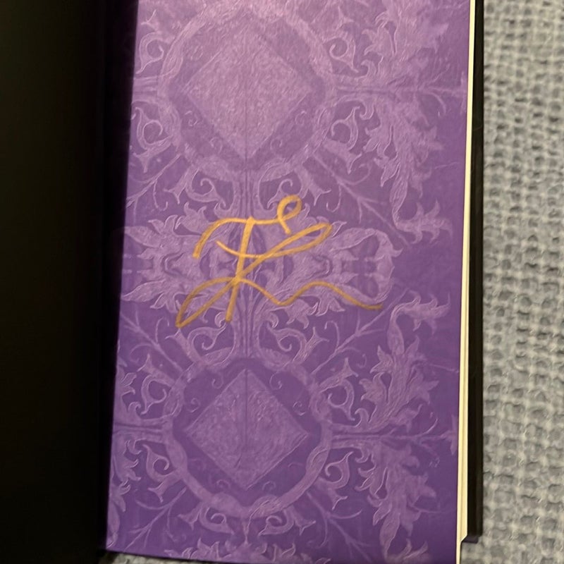 The Shadows Between Us - fairyloot signed special edition