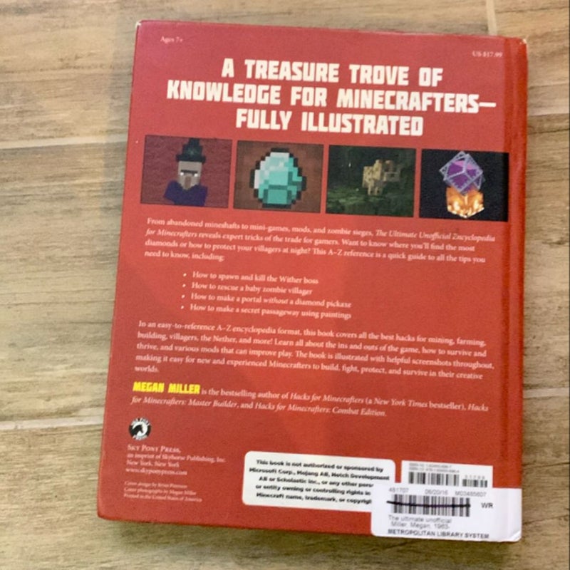 The Ultimate Unofficial Encyclopedia for Minecrafters