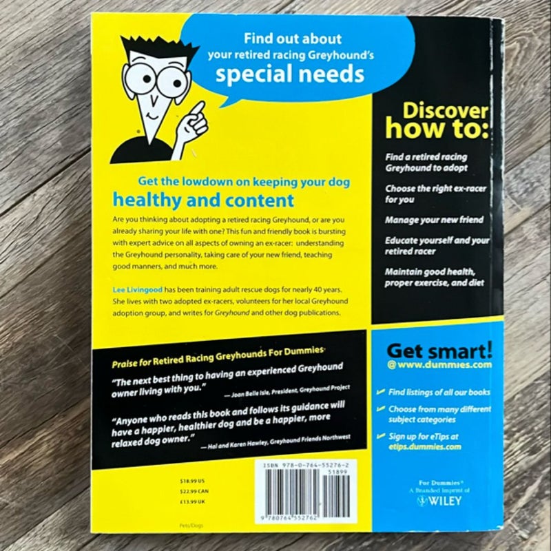 Retired Racing Greyhounds for Dummies