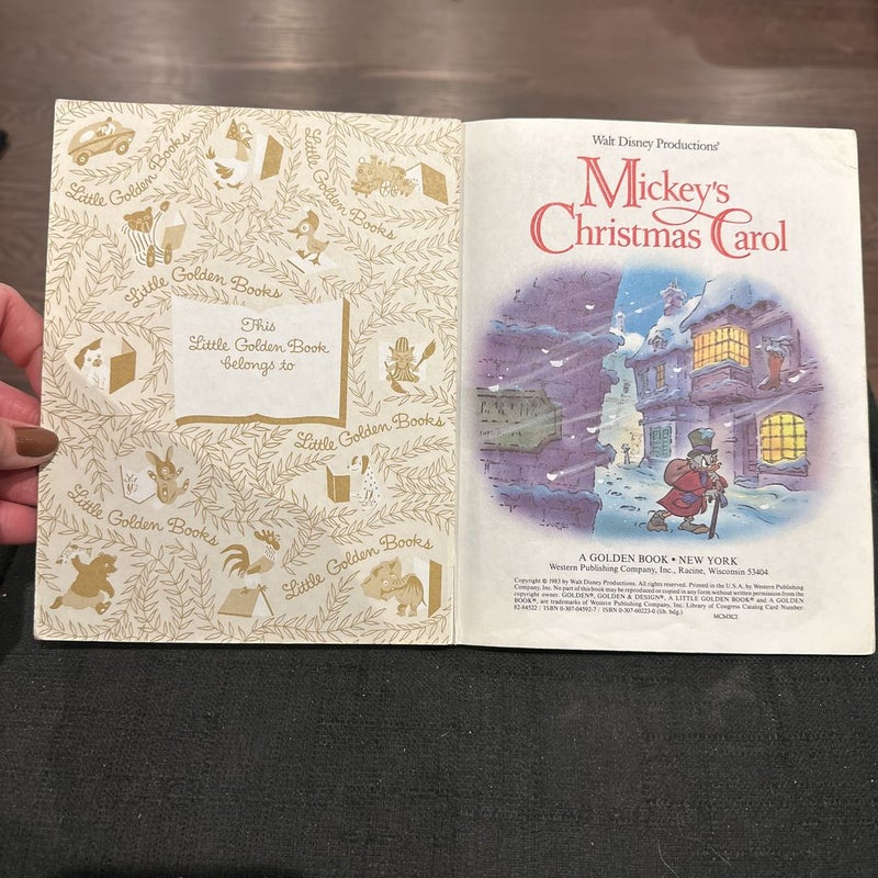 Walt Disney Productions' Mickey's Christmas Carol
