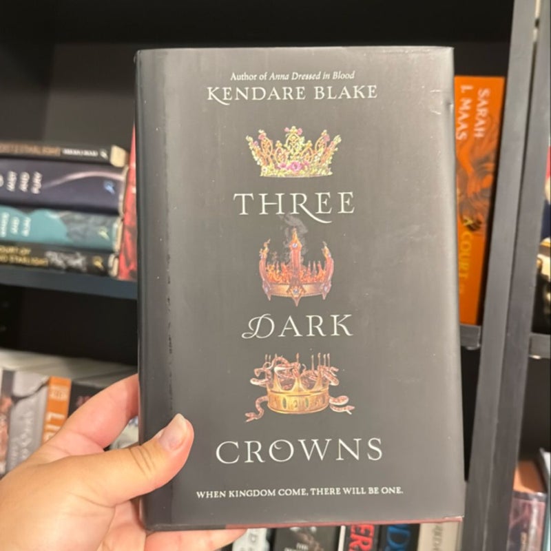 Three Dark Crowns (First Edition with Bookplate)