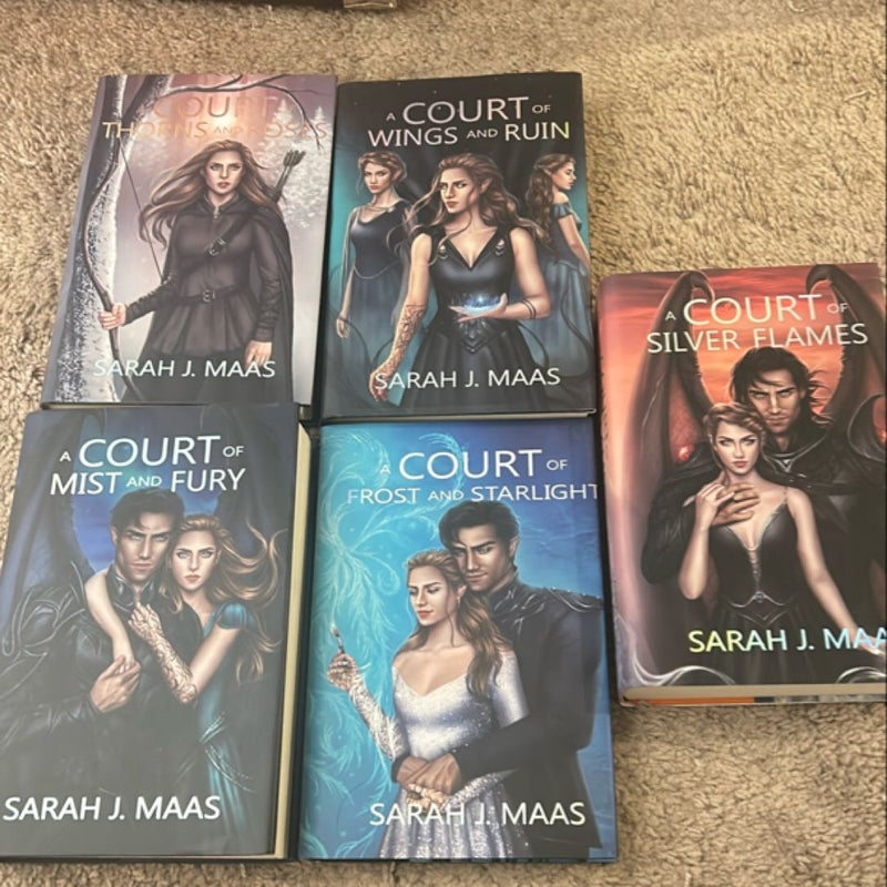 Complete acotar set with custom dust jacket