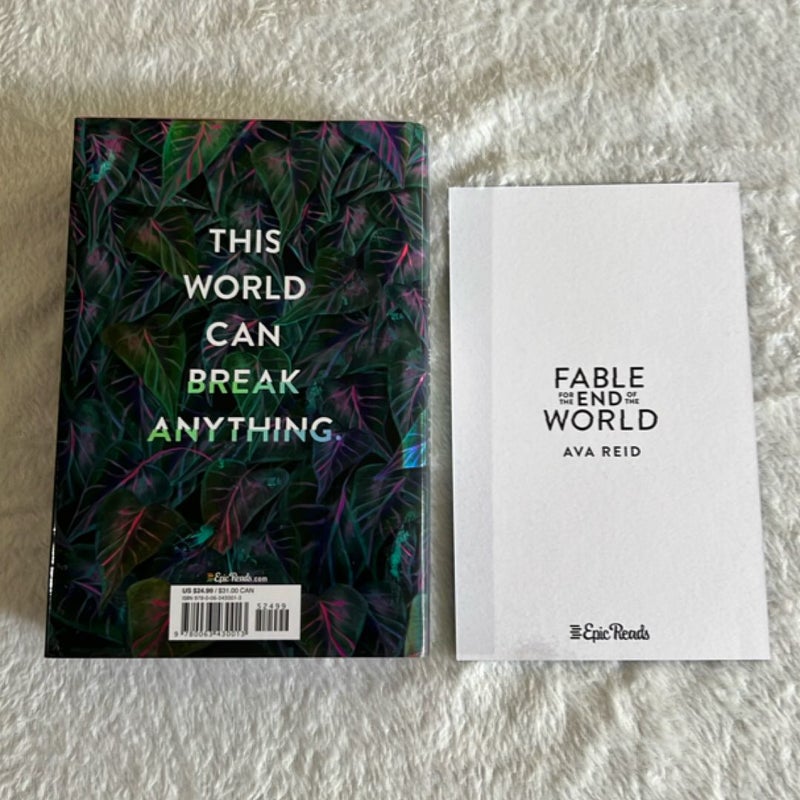 Fable for the End of the World Deluxe Limited Edition