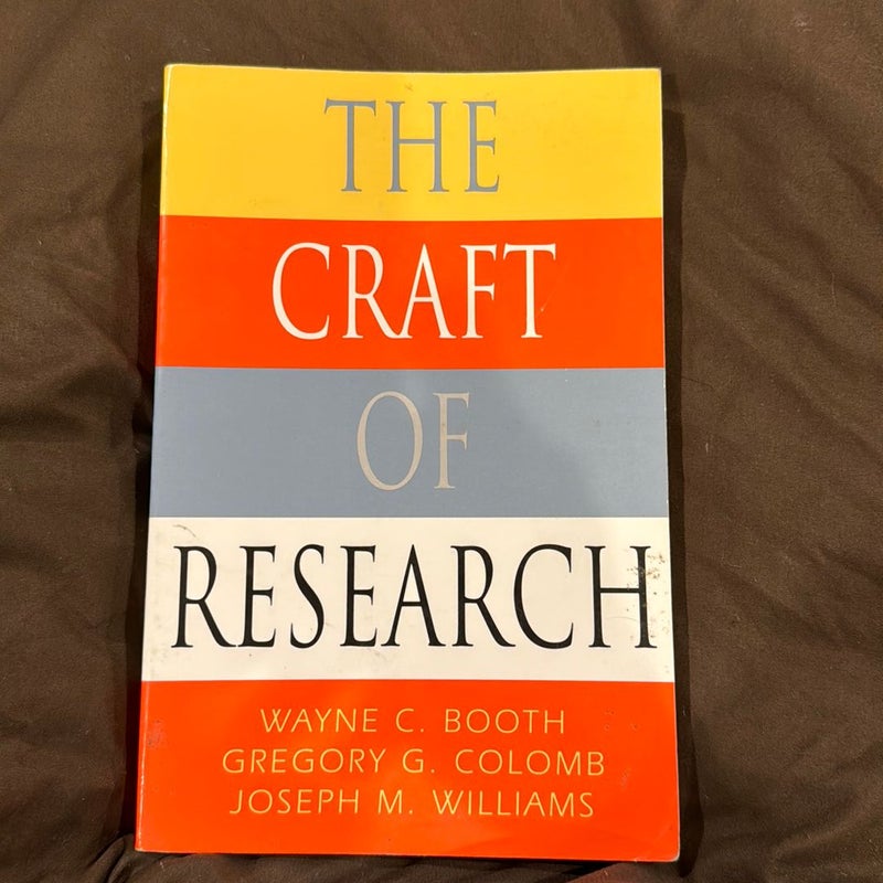 The Craft of Research