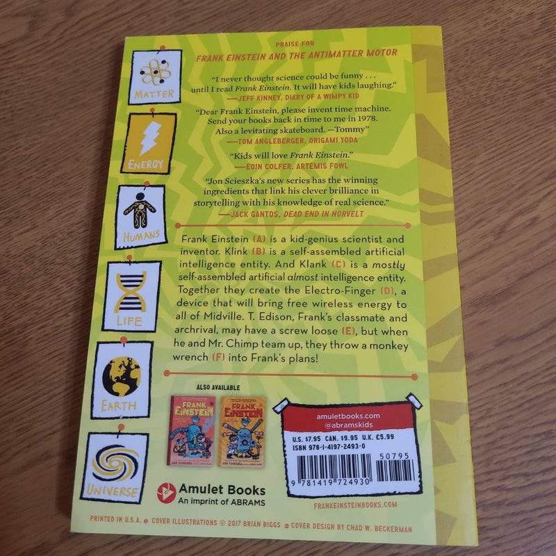 Frank Einstein and the Electro-Finger (Frank Einstein #2)