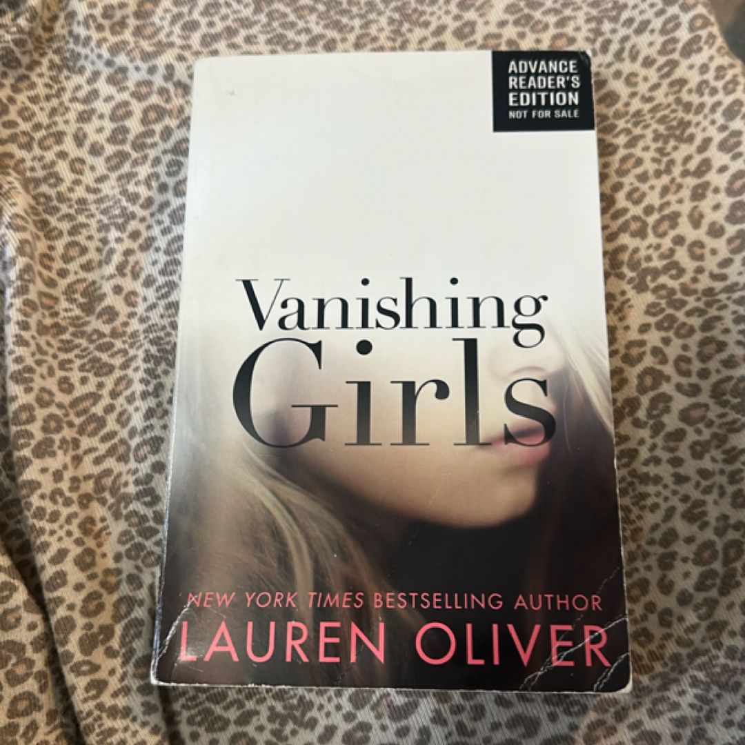 Vanishing Girls ARC copy