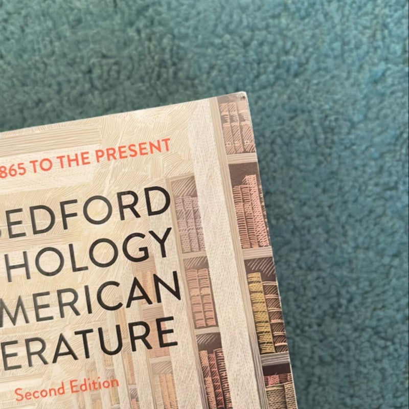 The Bedford Anthology of American Literature, Volume Two