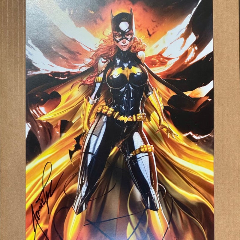 Batgirl Art Print DC Comics Signed