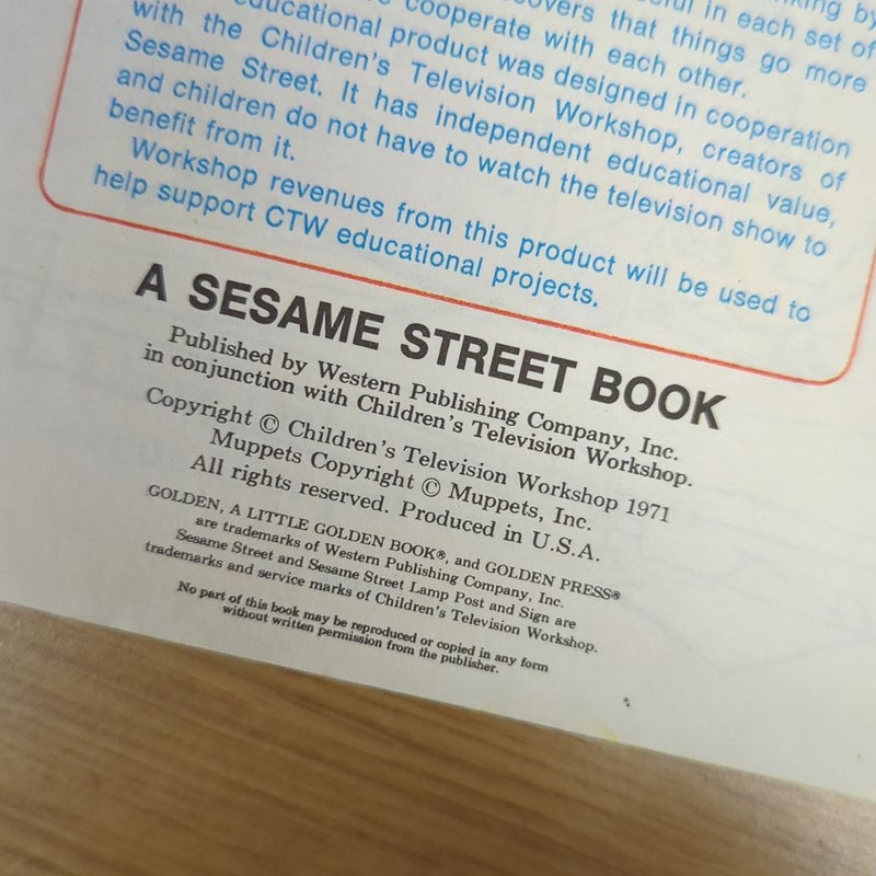Sesame Street The Together Book