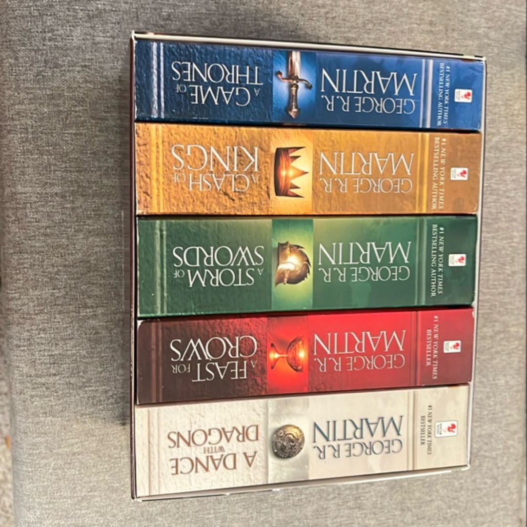 George R. R. Martin's a Game of Thrones 5-Book Boxed Set (Song of Ice ...