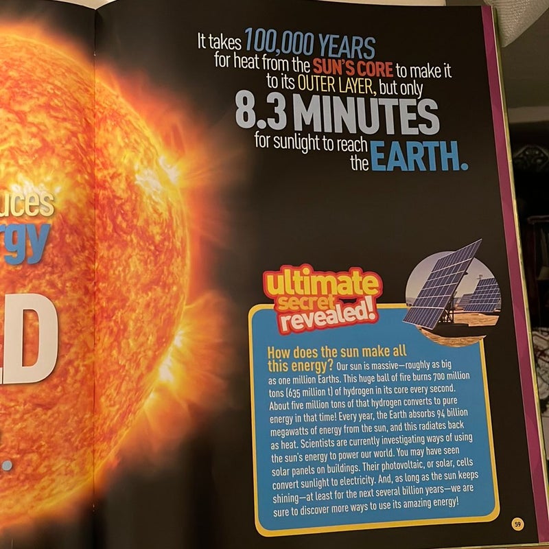 NATIONAL GEOGRAPHIC WEIRD BUT TRUE FACTS visual data 7