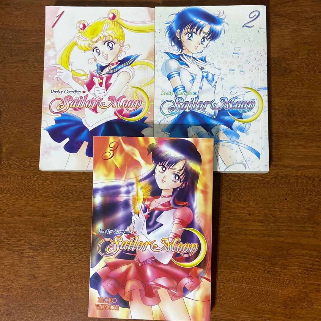 Sailor Moon Manga Naoko Takeuchi Edition Vol 1-3