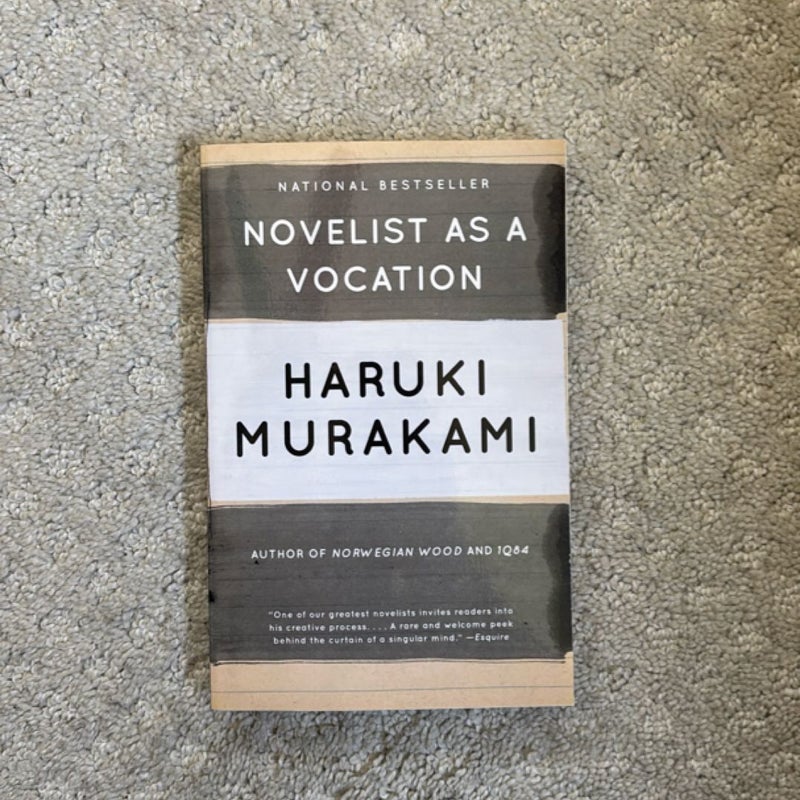 Novelist As a Vocation