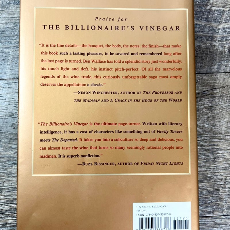 The Billionaire's Vinegar