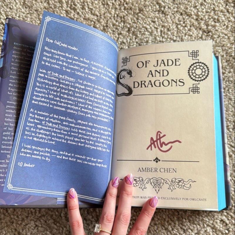 Of Jade and Dragons (Owlcrate)