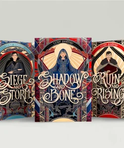 Nerdy Ink Shadow and Bone Trilogy Dust Jackets Only 