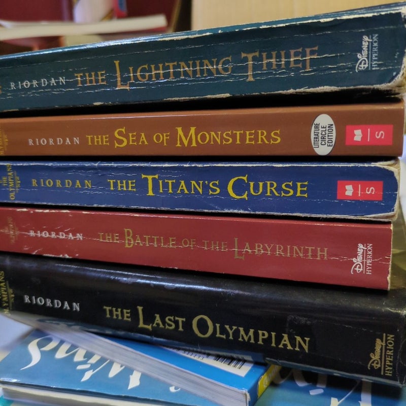 Percy Jackson & the Olympians complete series