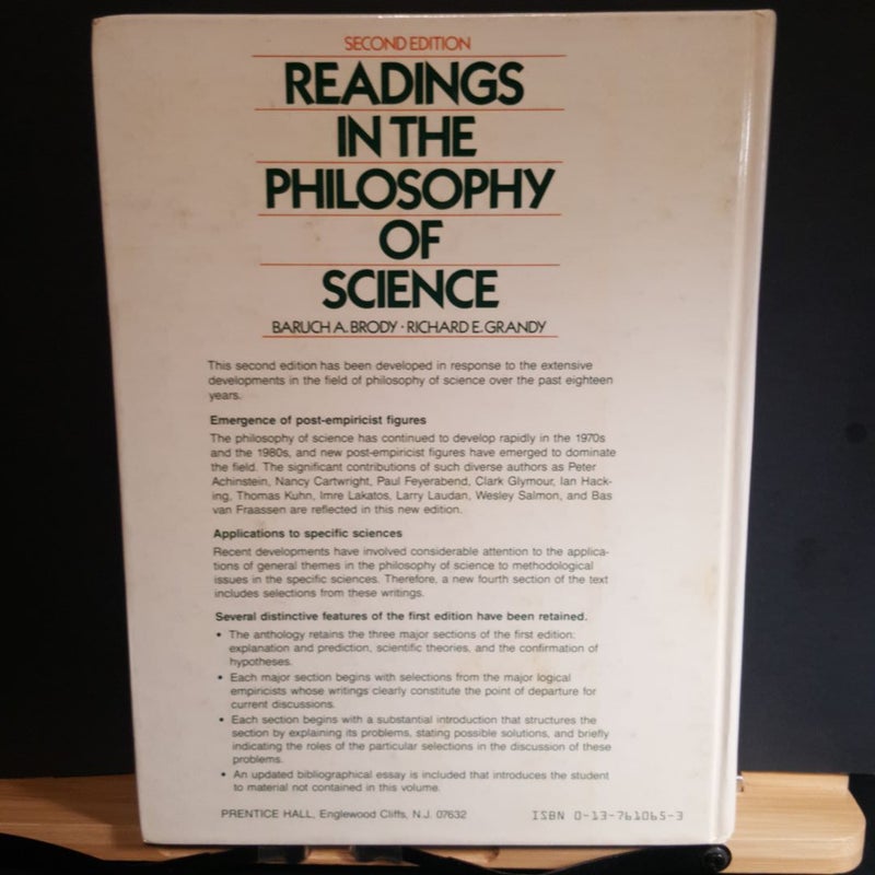 Readings in the Philosophy of Science