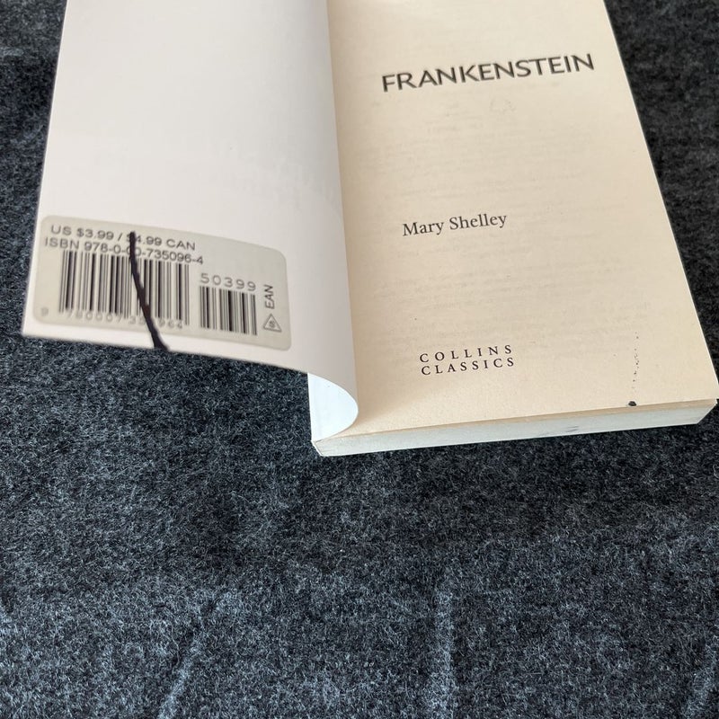 Frankenstein (Collins Classics)