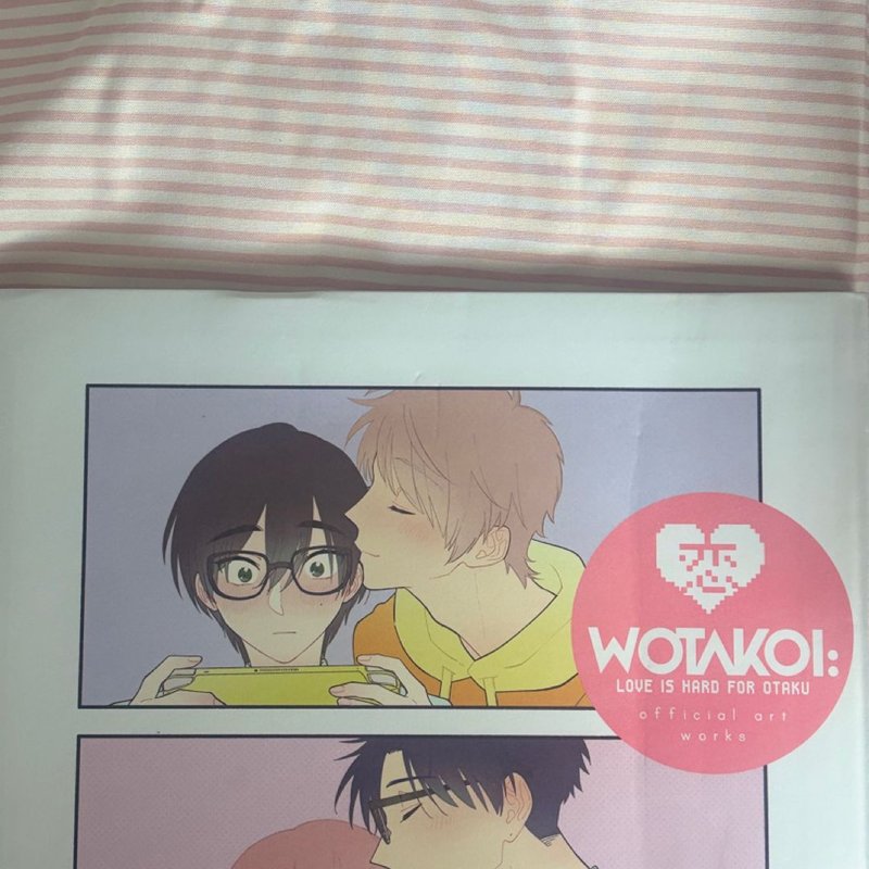 Wotakoi: Love Is Hard for Otaku Official Art Works (English)
