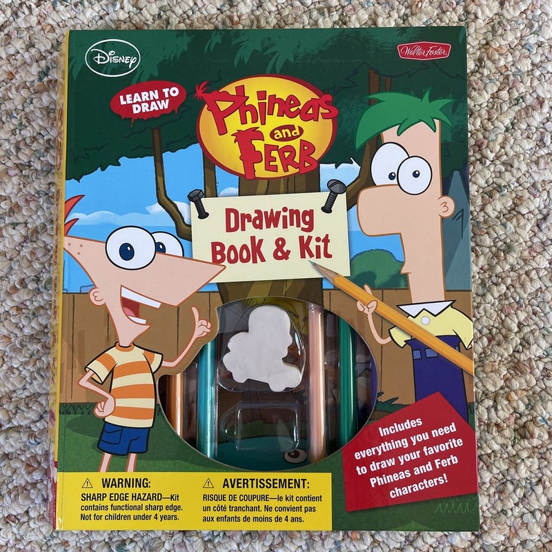 Learn to Draw Disney's Phineas and Ferb Drawing Book and Kit