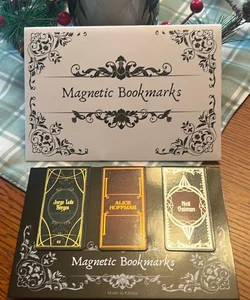 Owlcrate Magnetic Bookmarks February 2023 Magic and Mischief