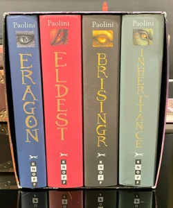 The Inheritance Cycle 4-Book Hard Cover Boxed Set