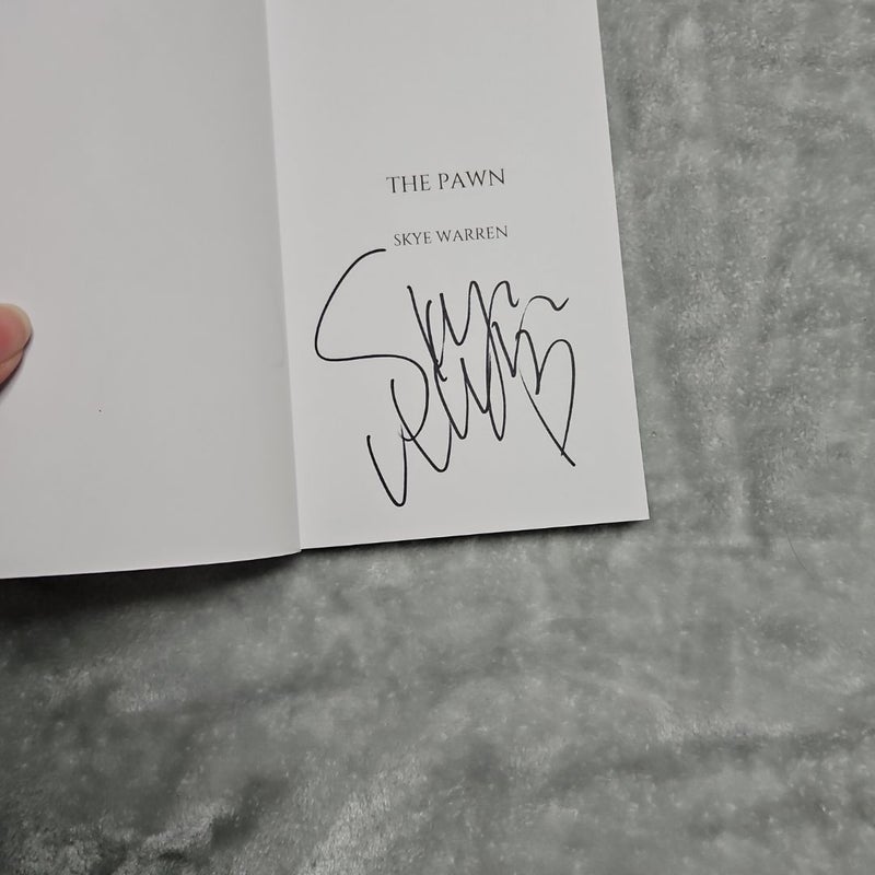 The Pawn by Skye Warren signed