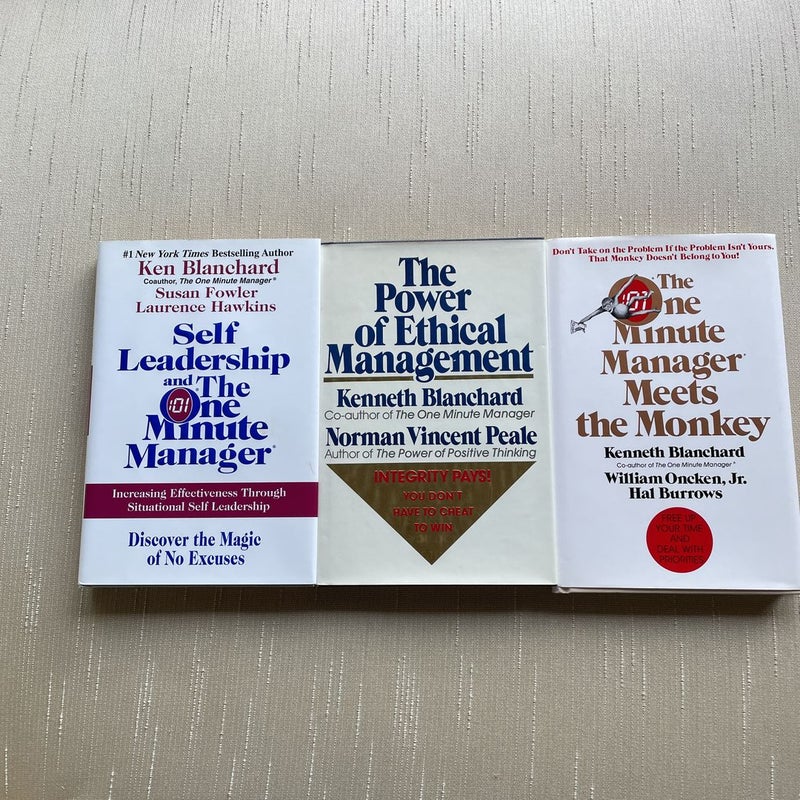 3 Leadership/ Management books