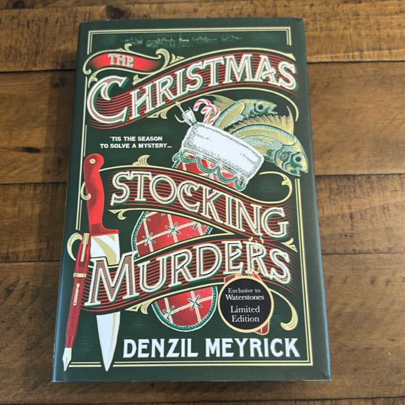 The Christmas Stocking Murders Waterstones Limited Ed
