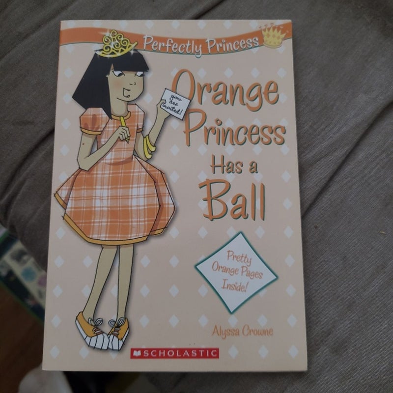 Orange Princess Has a Ball