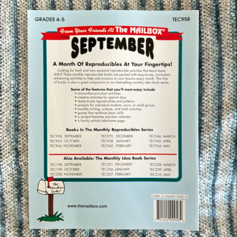 September Monthly Reproducibles