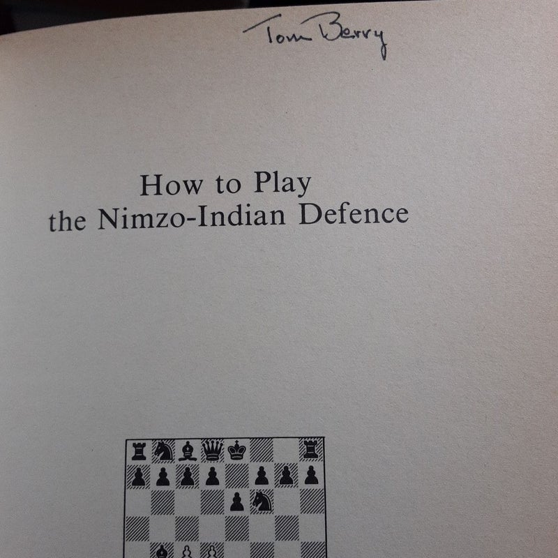 How to Play the Nimzo-Indian Defence