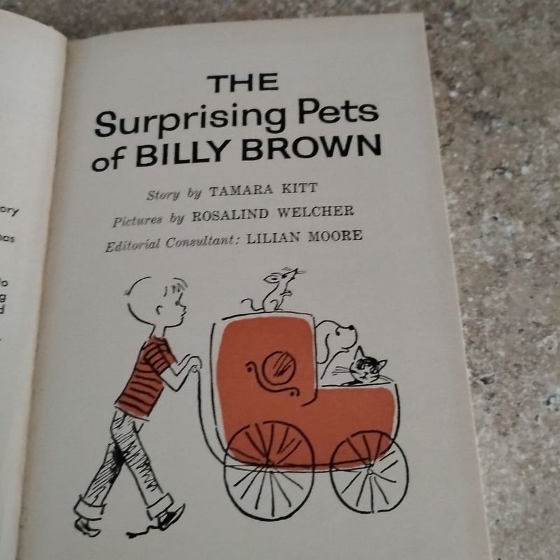 The surprising pets of Billy Brown