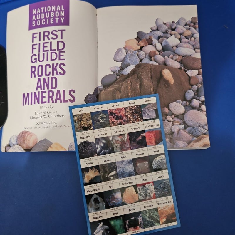 National Audubon Society First Field Guide:  ROCKS AND MINERALS