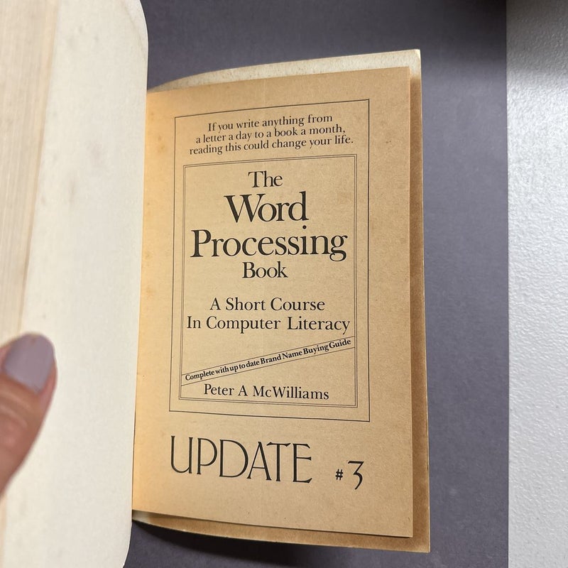 The Word Processing Book