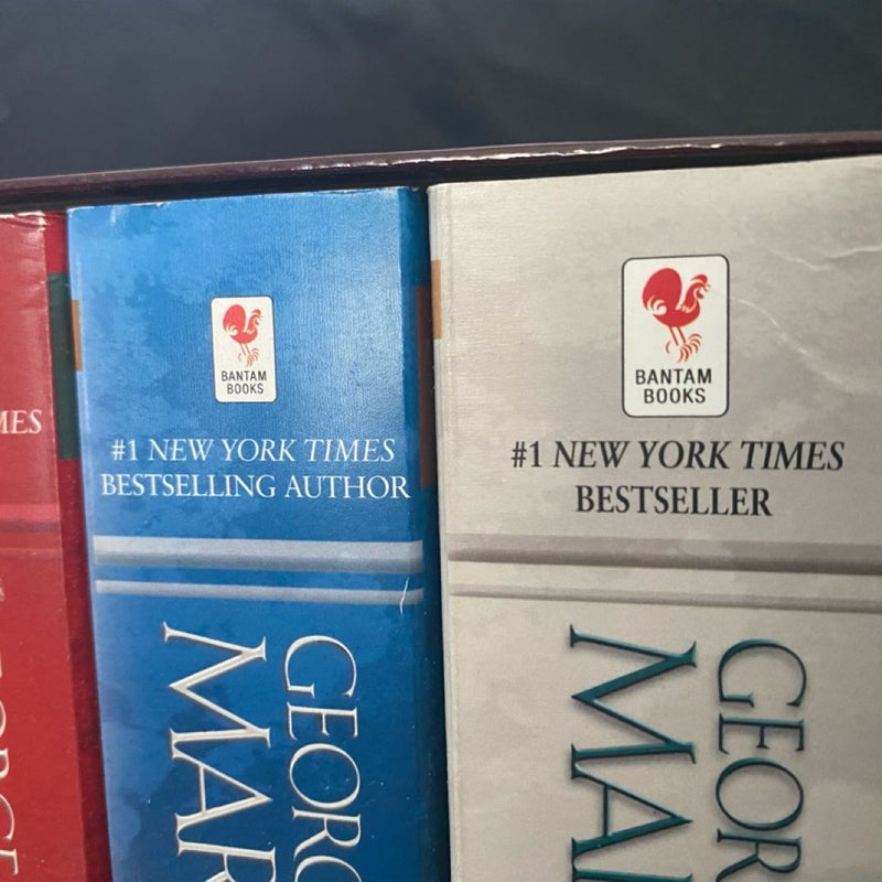 George R. R. Martin's a Game of Thrones 5-Book Boxed Set (Song of Ice and Fire Series)