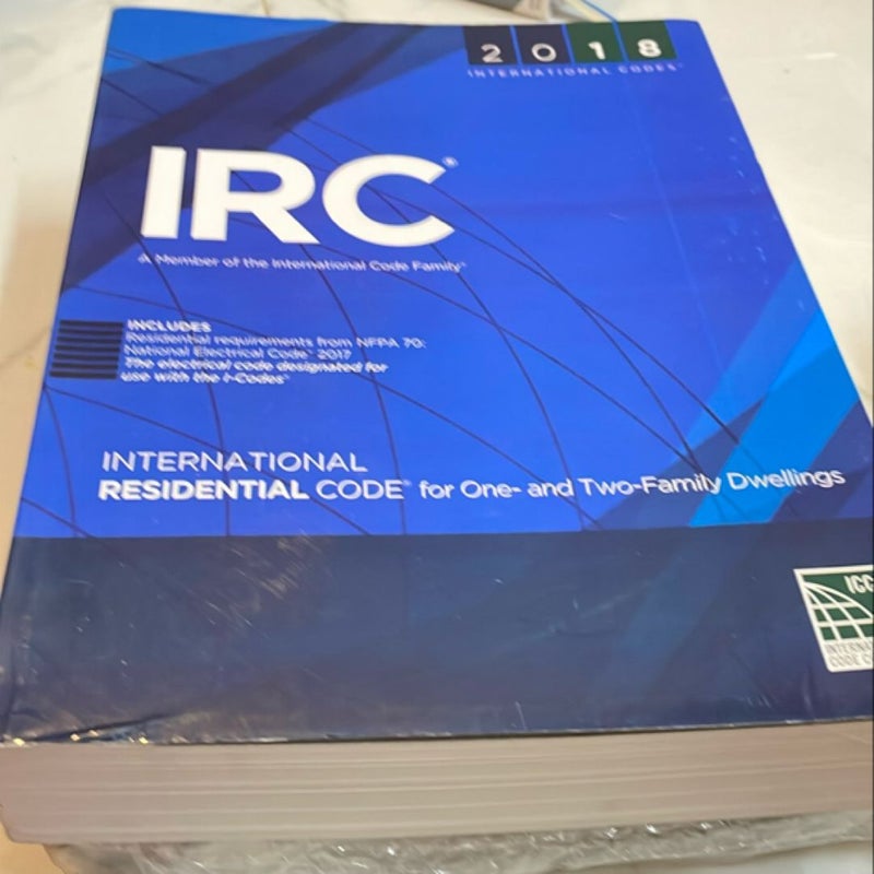 2018 International Residential Code for One- and Two-Family Dwellings