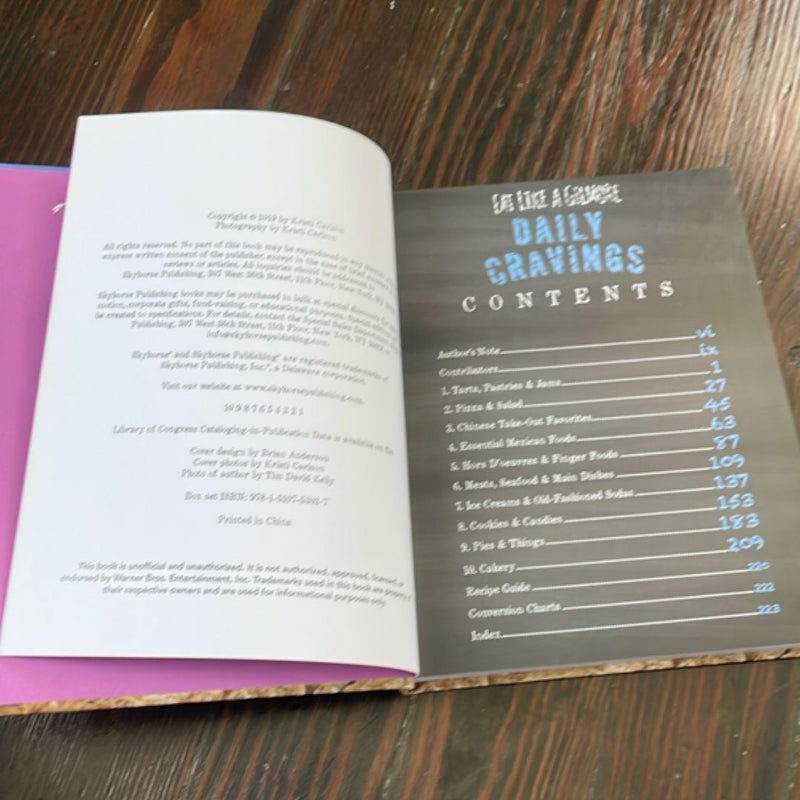 Eat Like a Gilmore: the Ultimate Unofficial Cookbook Set for Fans of Gilmore Girls