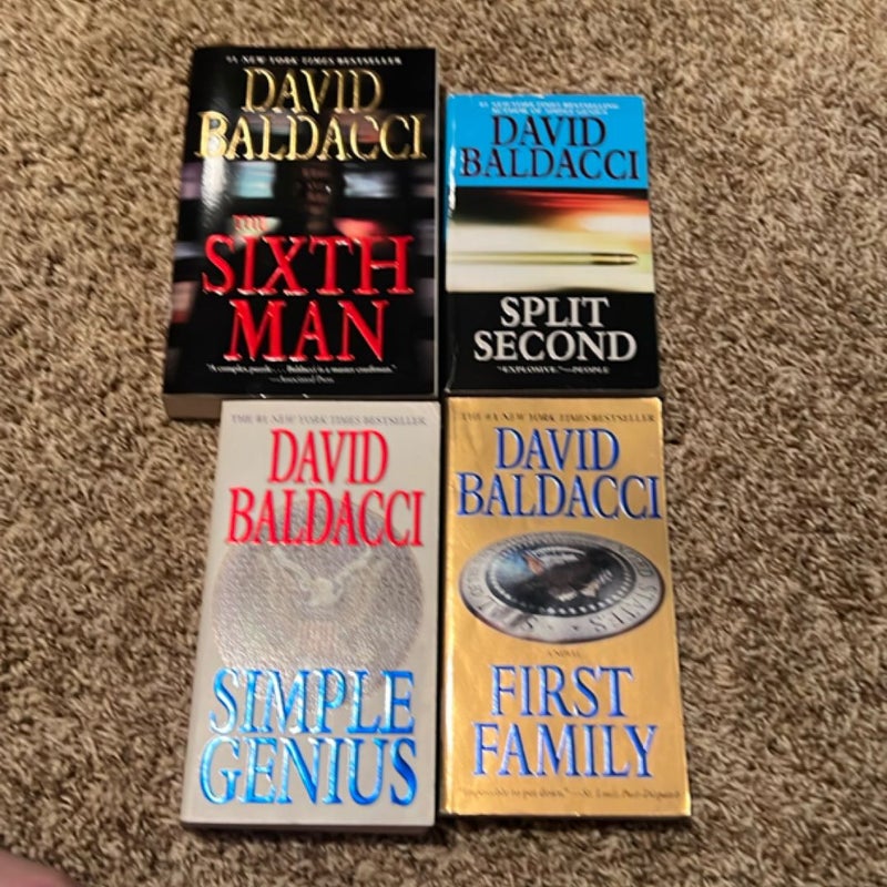 King and maxwell series (4 books)