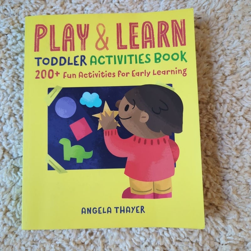 Play and Learn Toddler Activities Book