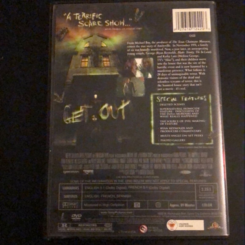 DVD  -  The Amityville Horror   -  DVD