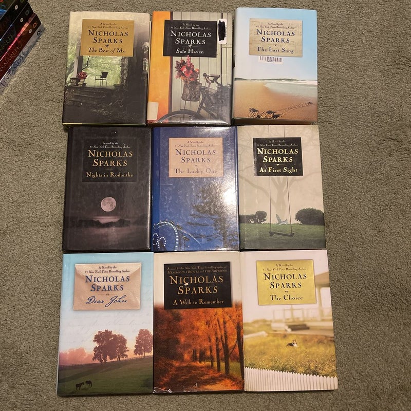 Nicholas Sparks books 