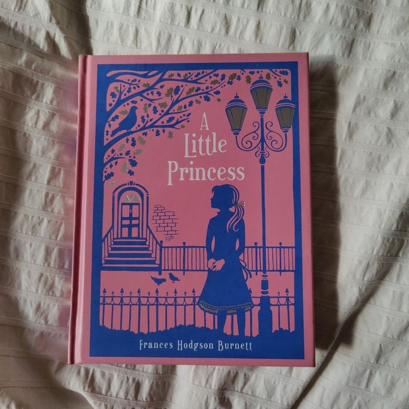 Hardcover Classic A Little Princess by Frances Hodgson Burnett 2012 Barnes Noble Leather with Ribbon