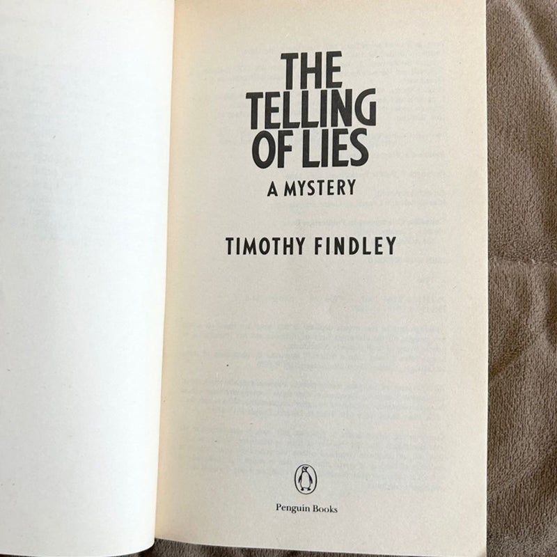 The Telling of Lies  1003