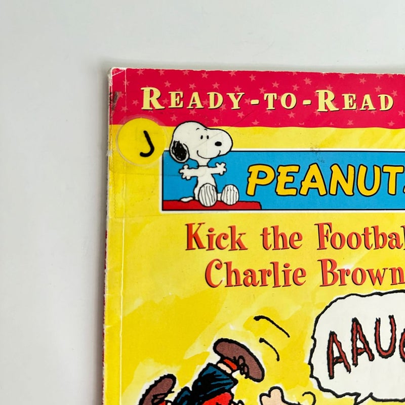 Peanuts, Kick the Football, Charlie Brown, Reader