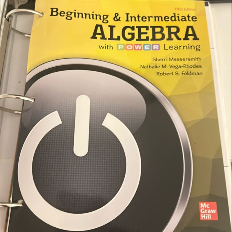 Loose Leaf Beginning & Intermediate Algebra with POWER Learning, 5e